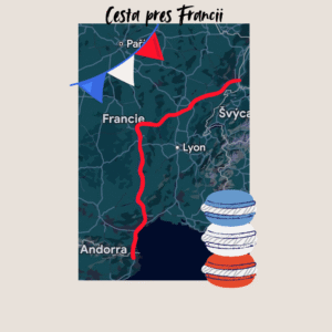 Kudy jsme jeli přes Francii